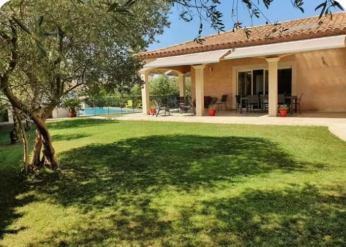 Ludea - Detente, Spacieuse, Grande Piscine, Climatisation Entre Et Vignes Villa *