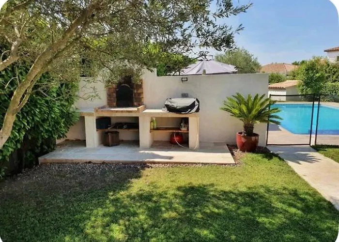 Ludea - Detente, Spacieuse, Grande Piscine, Climatisation Entre Et Vignes Villa